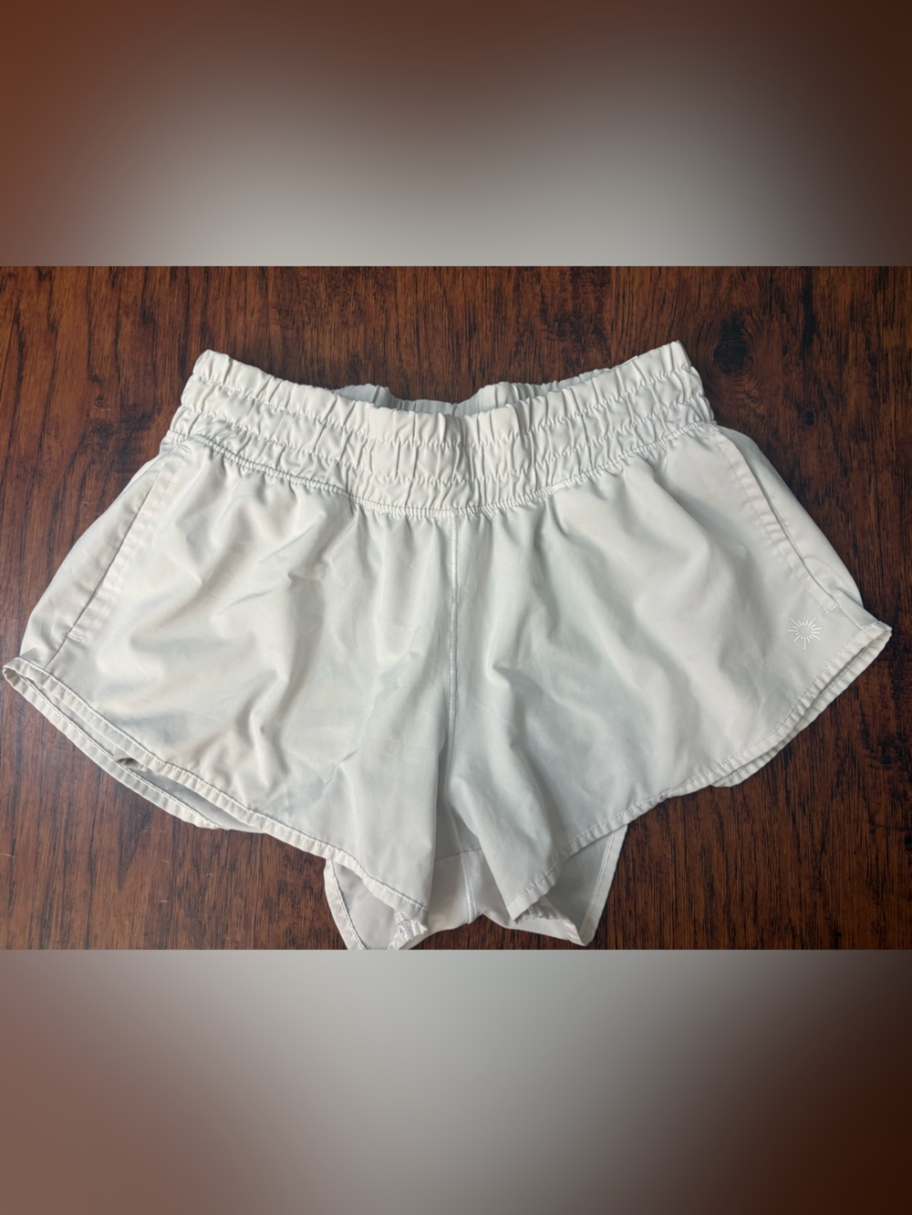 aerie White Athletic Running Shorts